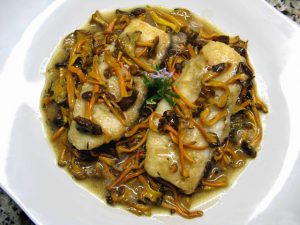 receptes amb camagrocs - bacallà amb camagrocs