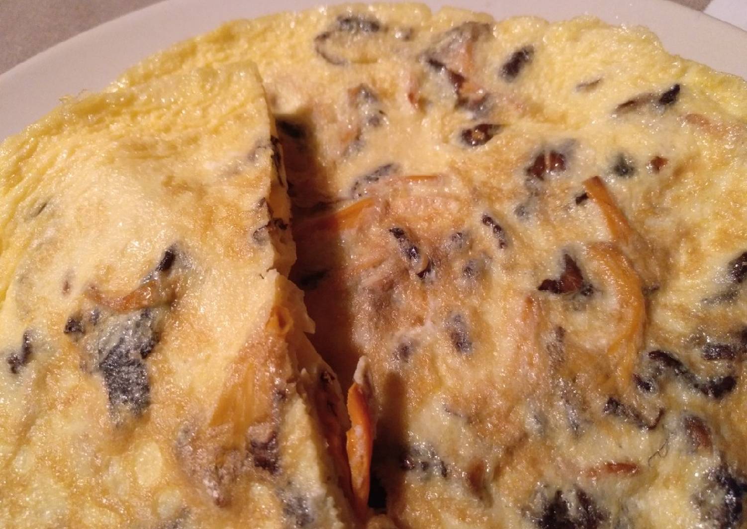 receptes amb camagrocs - camagrocs recetas - truita de camagrocs